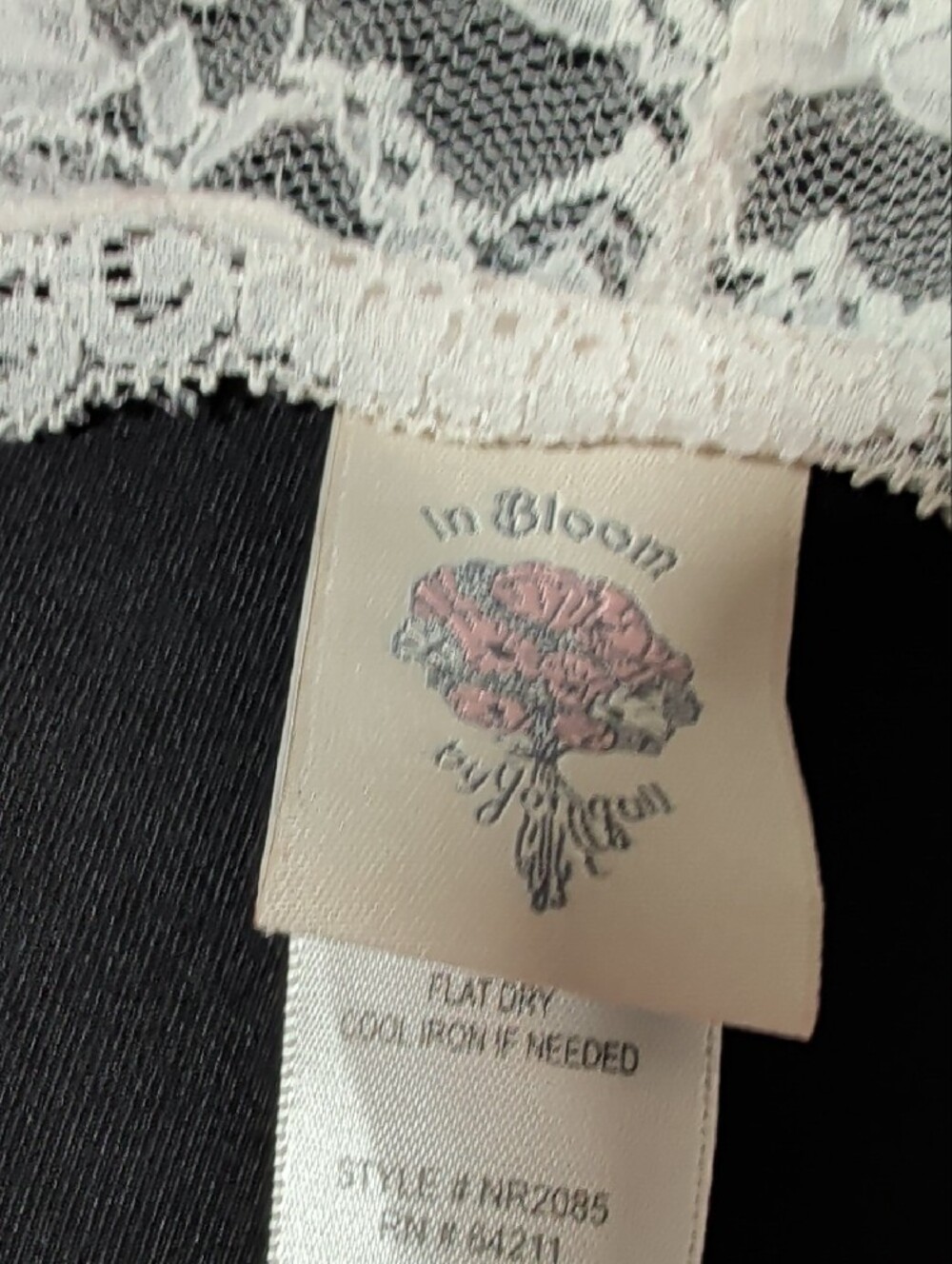 Lace Ruffled Chemise Slip - Picture 2 of 6